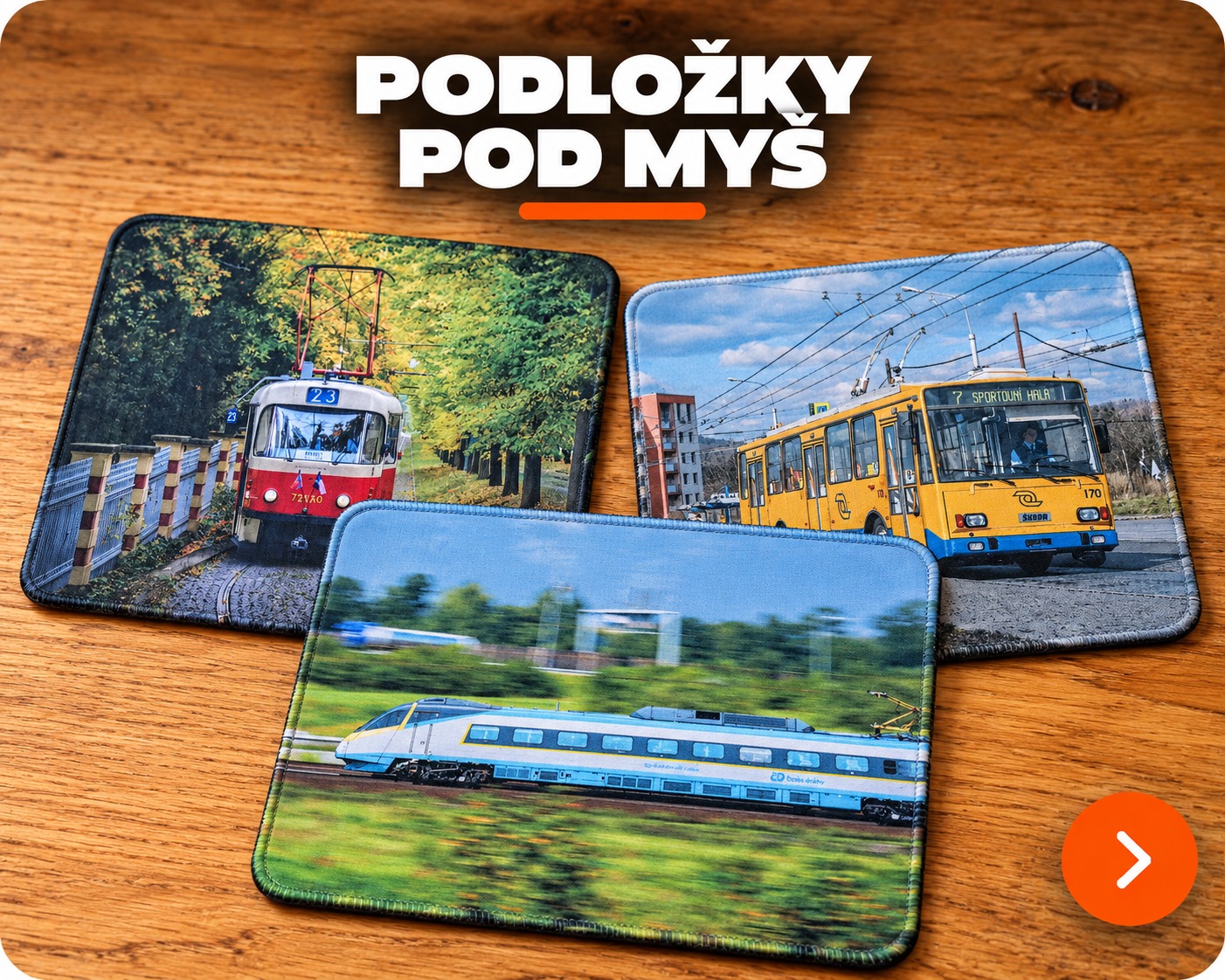 Podložky pod myš